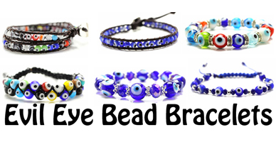 Evil eye Bead Bracelets